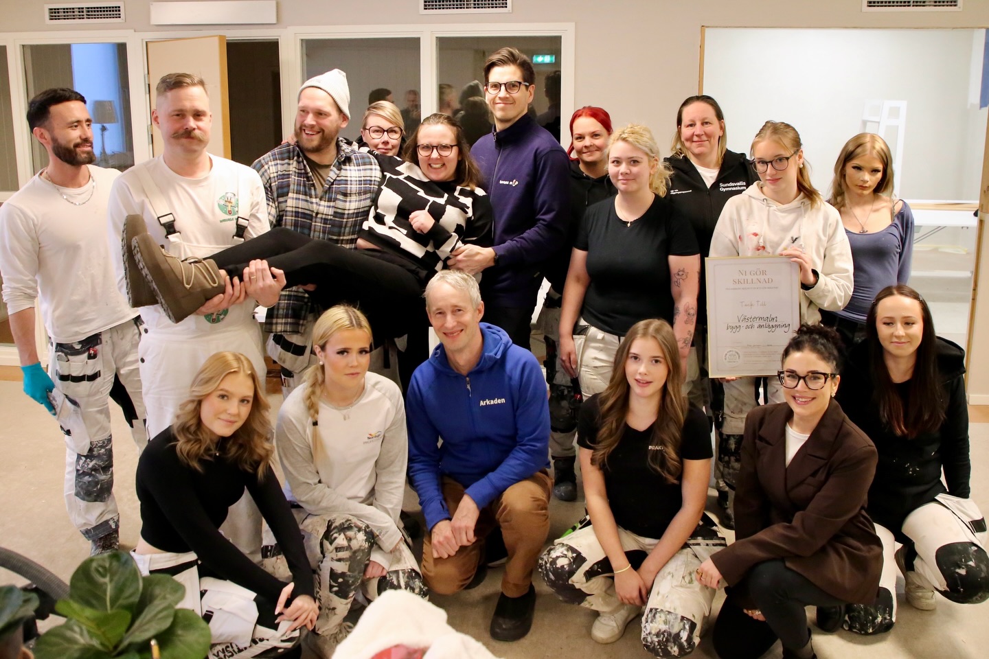 Gruppbild på några av våra samarbetspartners.